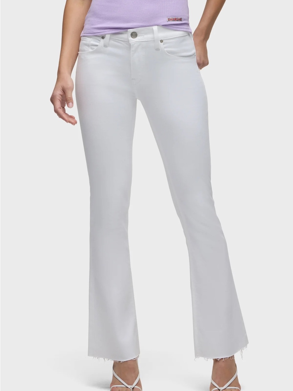 NWT Joe’s Jeans high rise bootcut jeans white 28